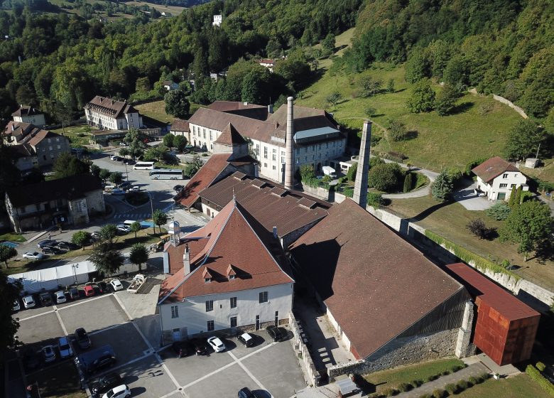 Vue aérienne de la Grande Saline