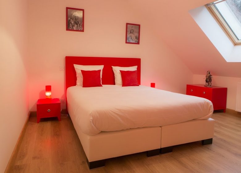 Chambre parentale Nuage rouge