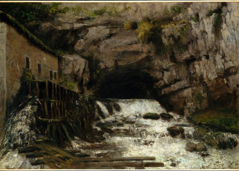 Gustave Courbet, Source de la Loue, New York, Met