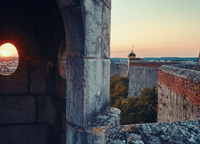 Heure rose à la Citadelle