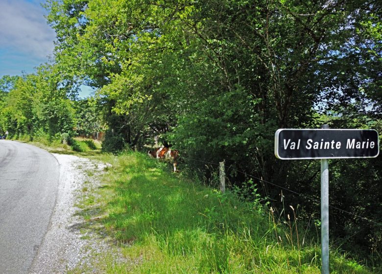 GÎTE D’ÉTAPE – VAL SAINTE MARIE_l’arrive