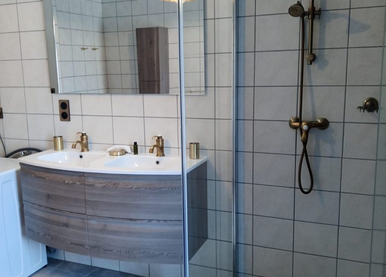 Salle de bain 2e niveau Pavie