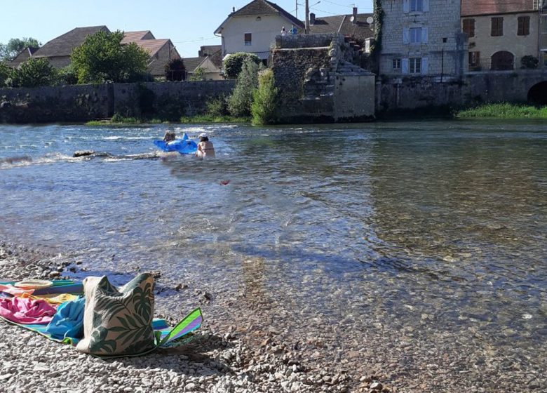 Plage Port-Lesney