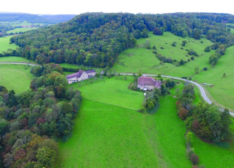 GÎTE D’ÉTAPE – VAL SAINTE MARIE_photographie_aérienne