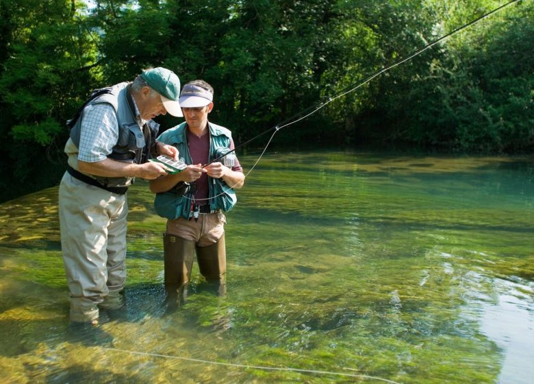 Stage de pêche à la mouche dans le Doubs