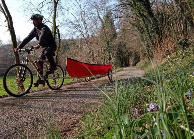 cano vélo Ornans © Latitude Canoë (2)