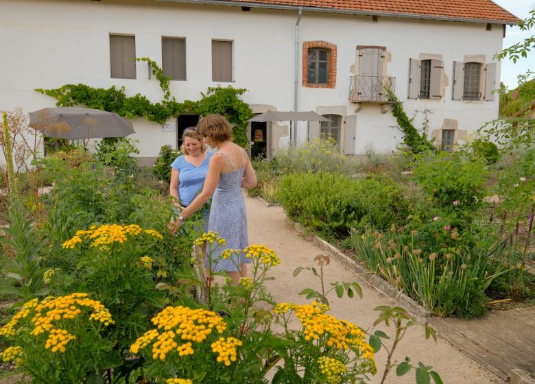 Jardin de la ferme familiale Courbet