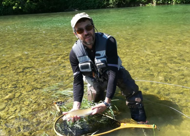 Stage de pêche à la mouche sur la Loue