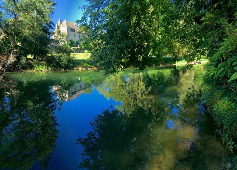 vue sur Château © Château de la Loue